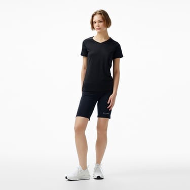  UNITED4 Sport Kadın Siyah Kısa Antrenman Taytı