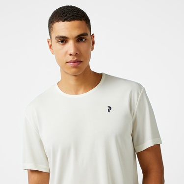  Peak Performance Delta Erkek Beyaz Antrenman T-Shirt
