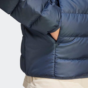  adidas Essentials Lite Down Erkek Mavi Outdoor Mont