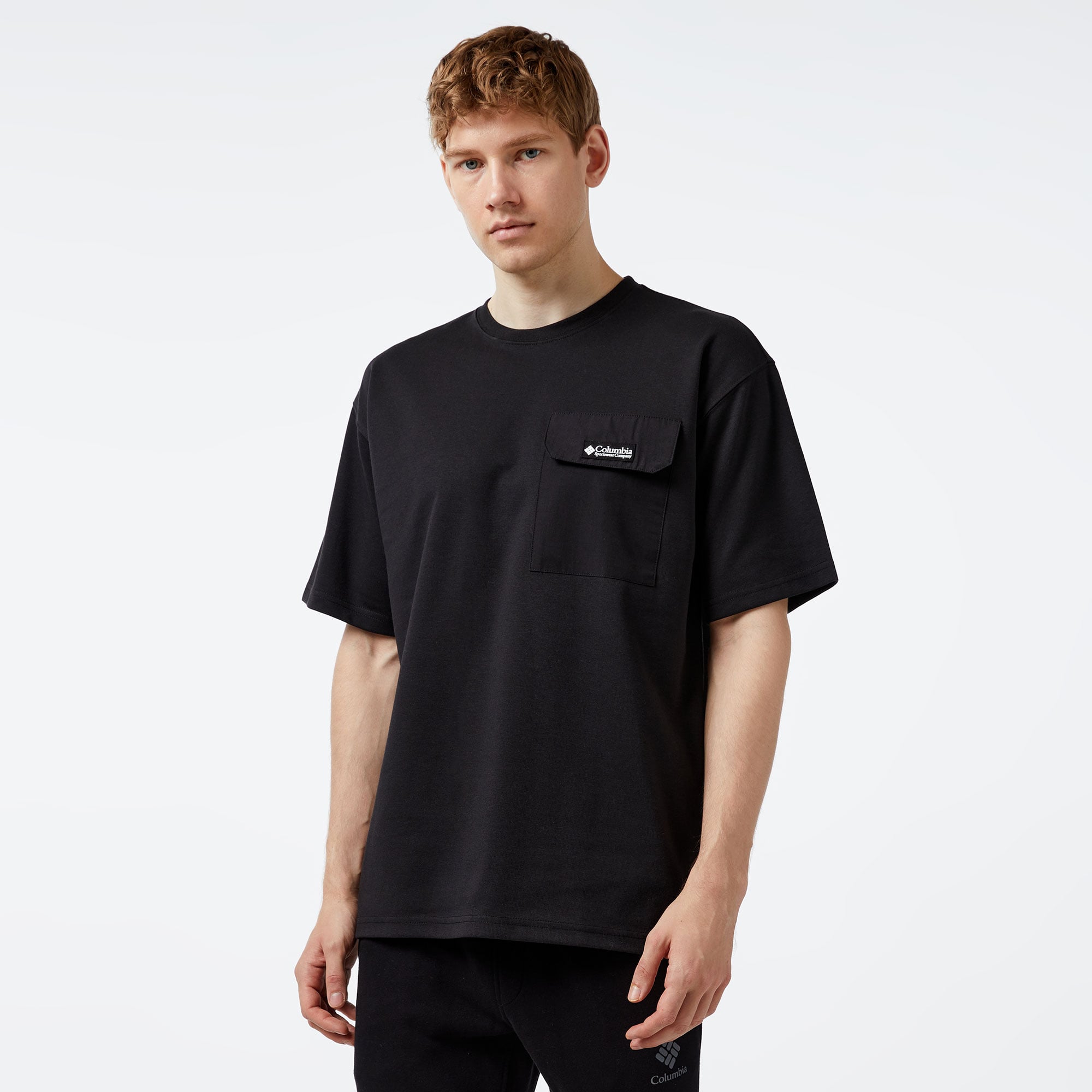  Columbia CSC Heritage Erkek Siyah Günlük T-Shirt