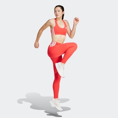  adidas Adizero Ms Kadın Kırmızı Antrenman Bra