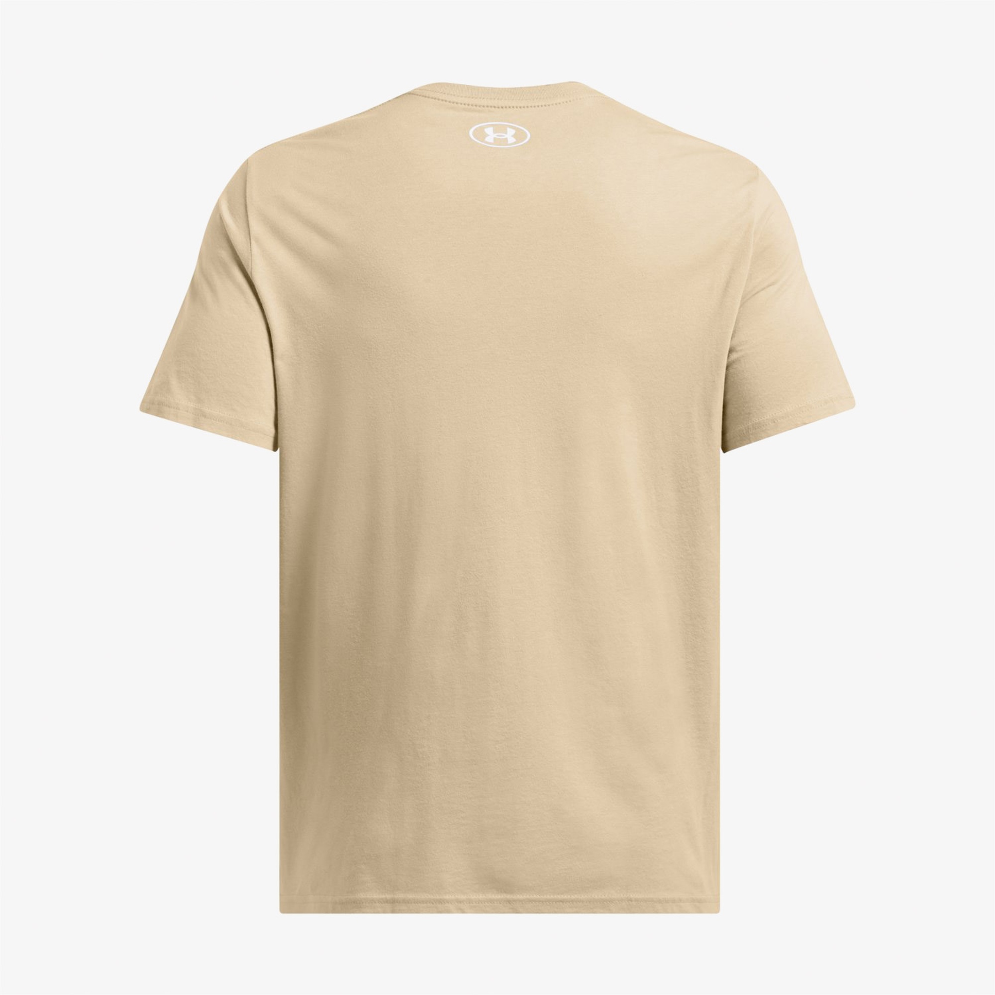 Under Armour Sportstyle Left Chest Erkek Bej Günlük T-Shirt