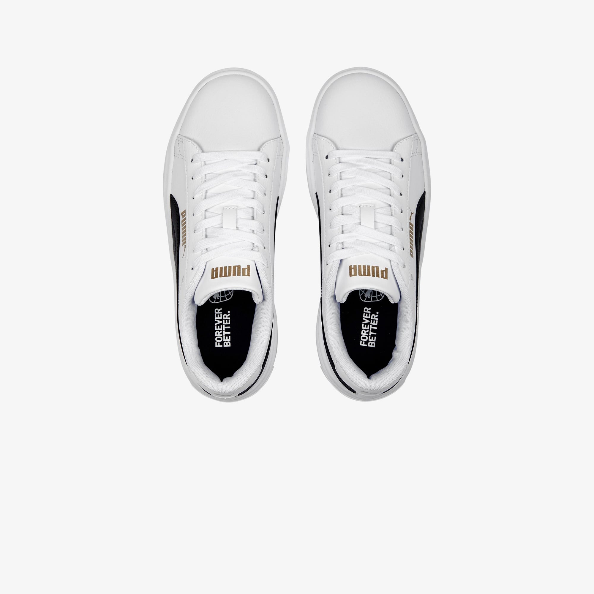 Puma Smash Platform V3 Kadın Beyaz Günlük Spor Ayakkabı