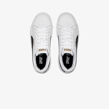  Puma Smash Platform V3 Kadın Beyaz Günlük Spor Ayakkabı