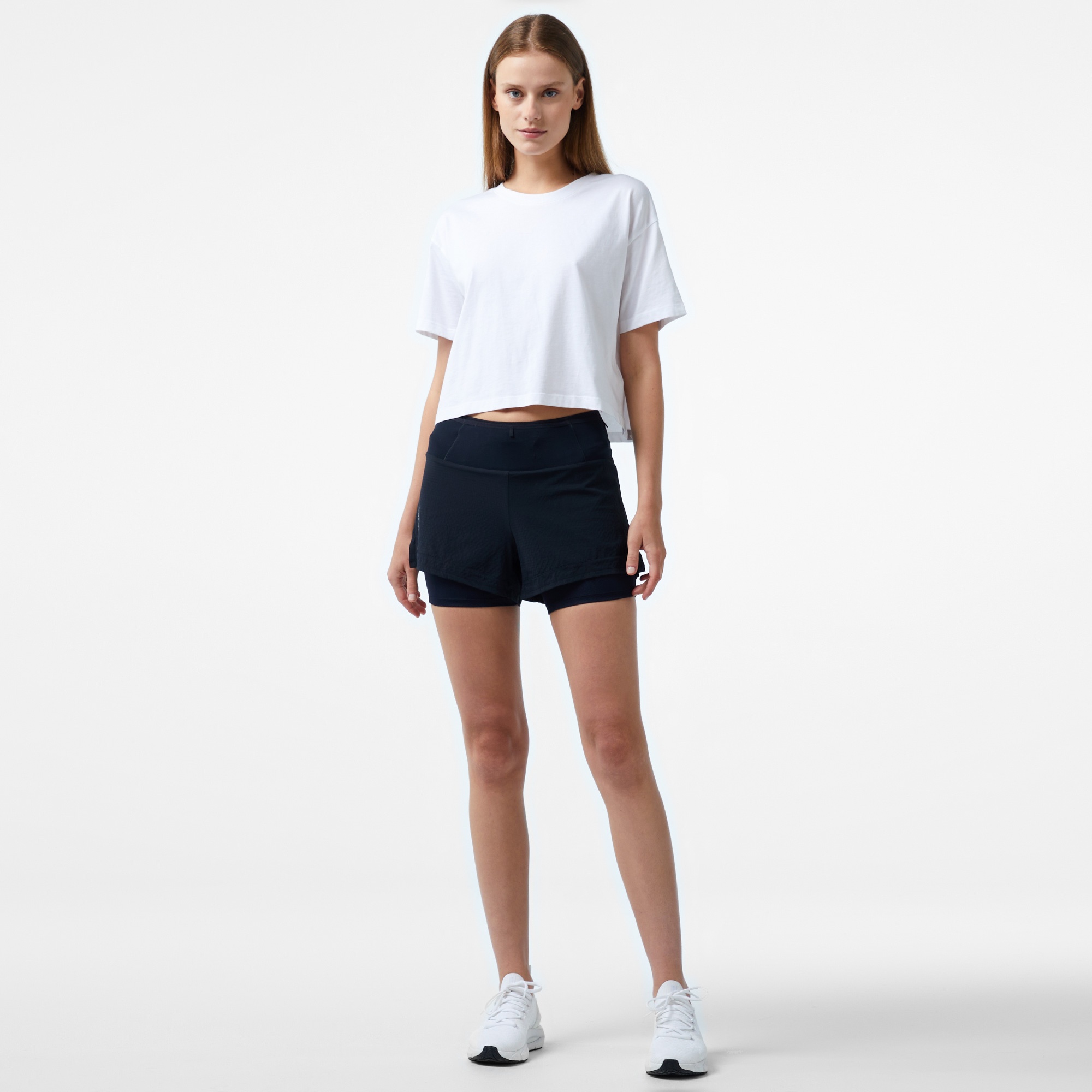 Salomon Sense Aura 2in1 Kadın Siyah  Günlük Şort