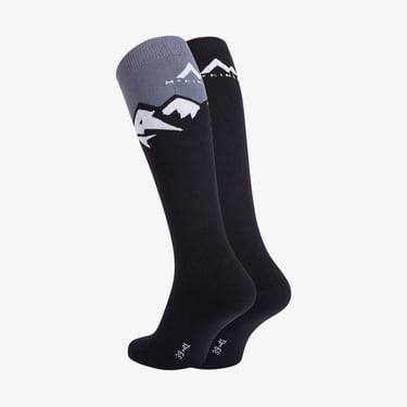  Mc Kinley Francis 2'li Unisex Siyah Kayak Çorabı