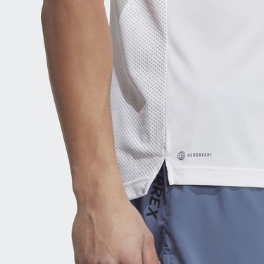  adidas Agravic Trail Erkek Beyaz Koşu T-Shirt