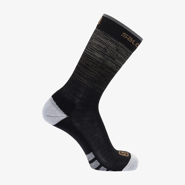  Salomon Predict Crew Unisex Siyah Çorap