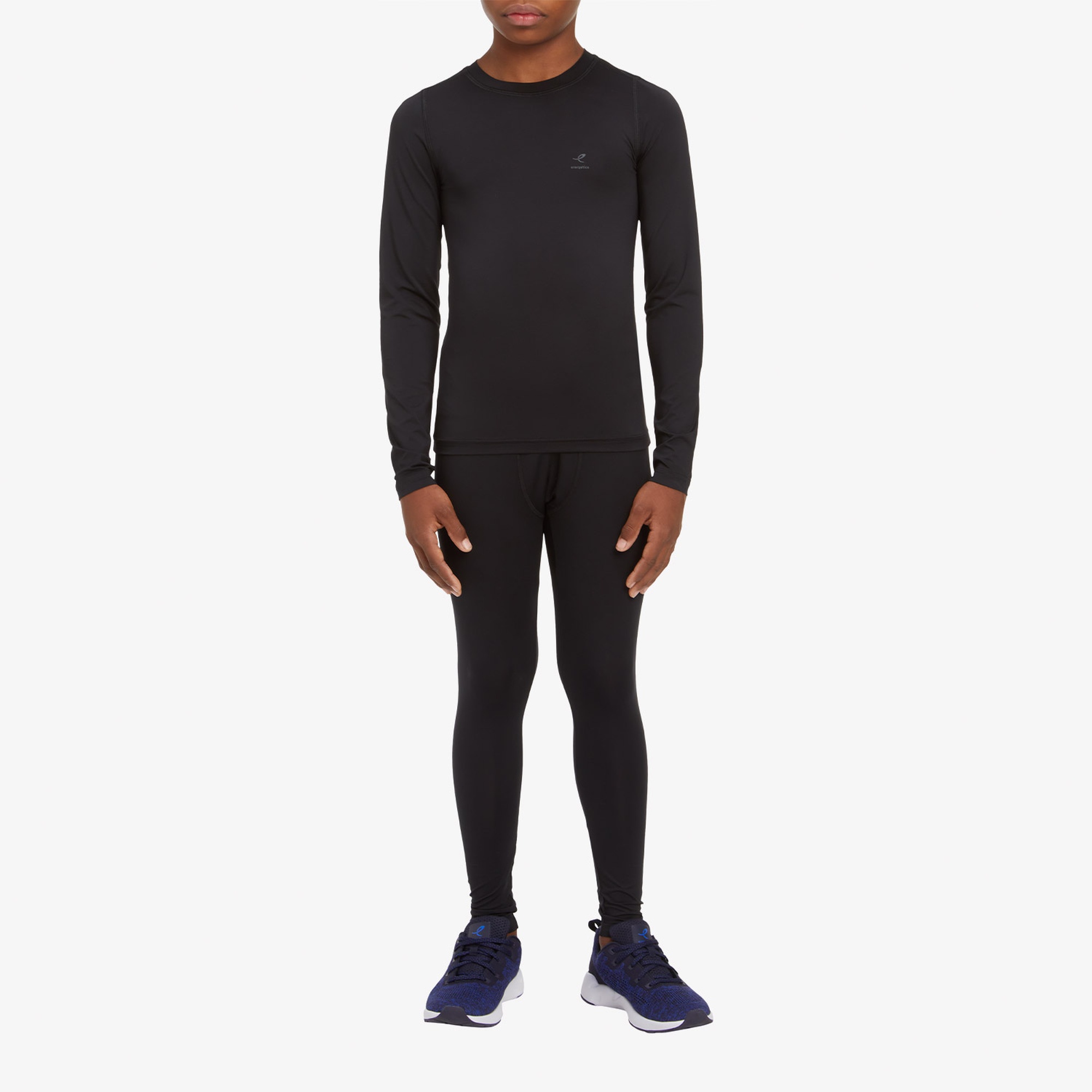 Energetics Egon LS Erkek Siyah Antrenman İçlik