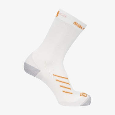  Salomon Pulse Crew Ds+ Unisex Beyaz Uzun Çorap
