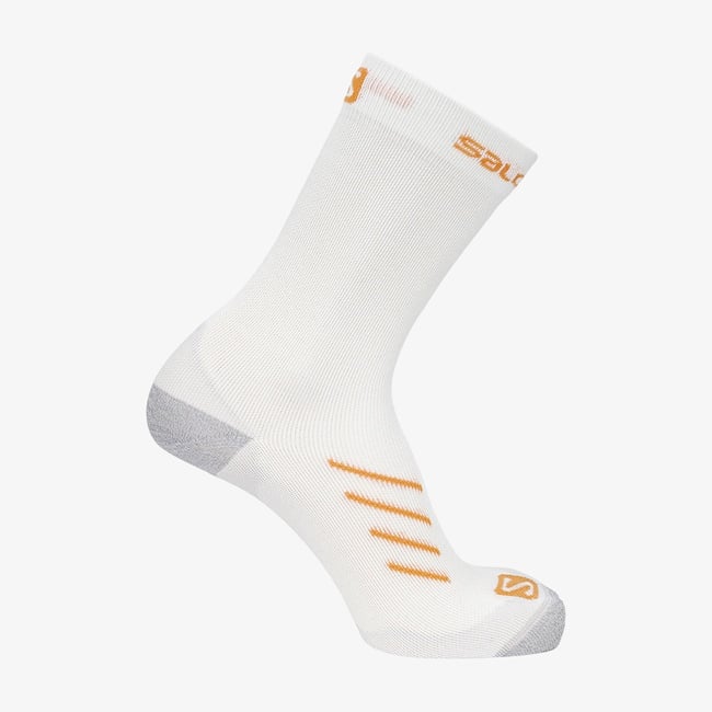  Salomon Pulse Crew Ds+ Unisex Beyaz Uzun Çorap