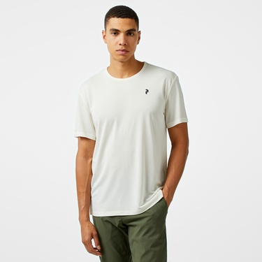  Peak Performance Delta Erkek Beyaz Antrenman T-Shirt