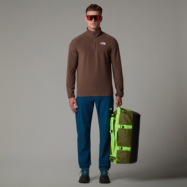  The North Face 100 Glacier Erkek Kahverengi Outdoor Polar