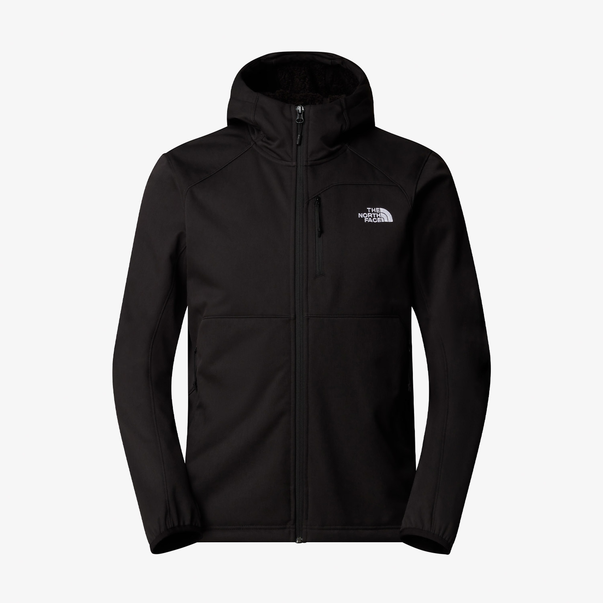 The North Face Quest Hooded Softshell Erkek Siyah Outdoor Kapüşonlu Mont