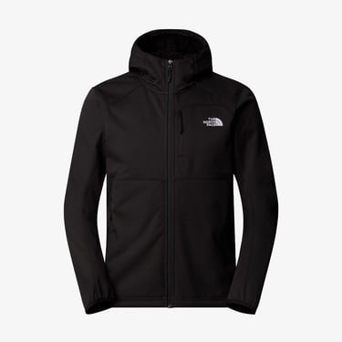  The North Face Quest Hooded Softshell Erkek Siyah Outdoor Kapüşonlu Mont