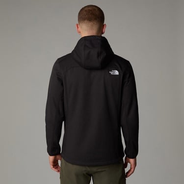  The North Face Quest Hooded Softshell Erkek Siyah Outdoor Kapüşonlu Mont