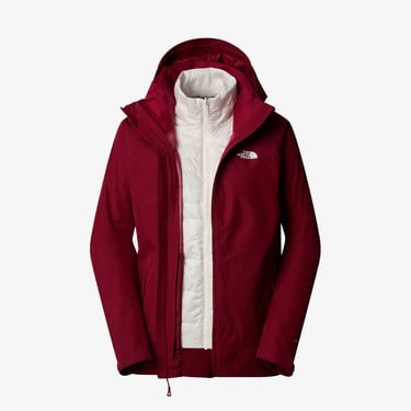 The North Face Inlux Triclimate Kadın Bordo Outdoor Mont