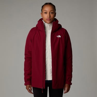  The North Face Inlux Triclimate Kadın Bordo Outdoor Mont