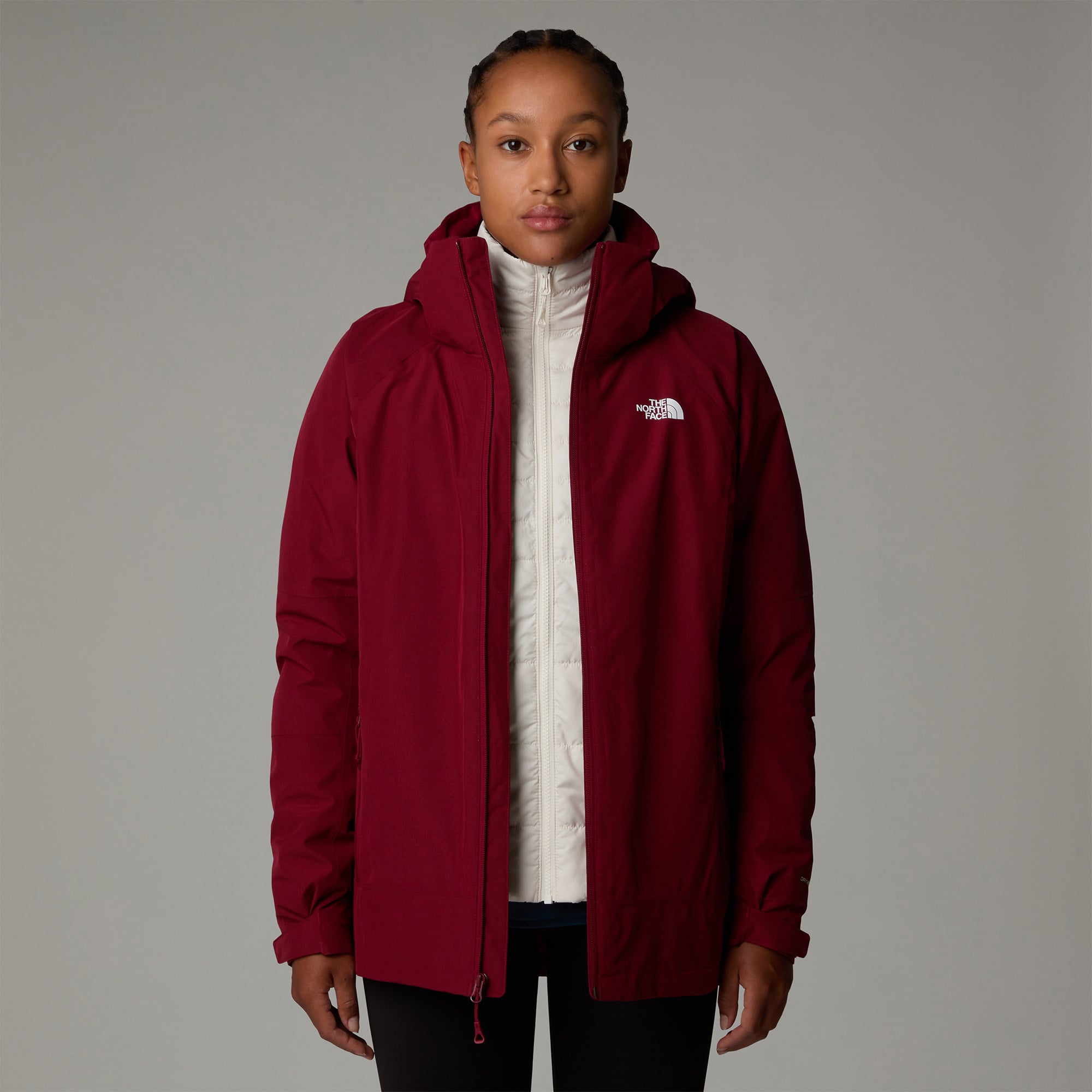  The North Face Inlux Triclimate Kadın Bordo Outdoor Mont