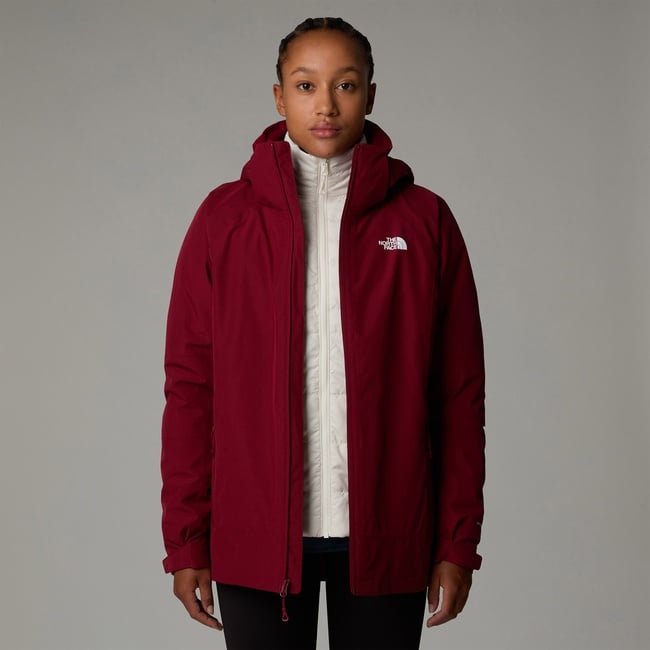  The North Face Inlux Triclimate Kadın Bordo Outdoor Mont