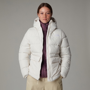  The North Face Gotham Kadın Beyaz Outdoor Mont