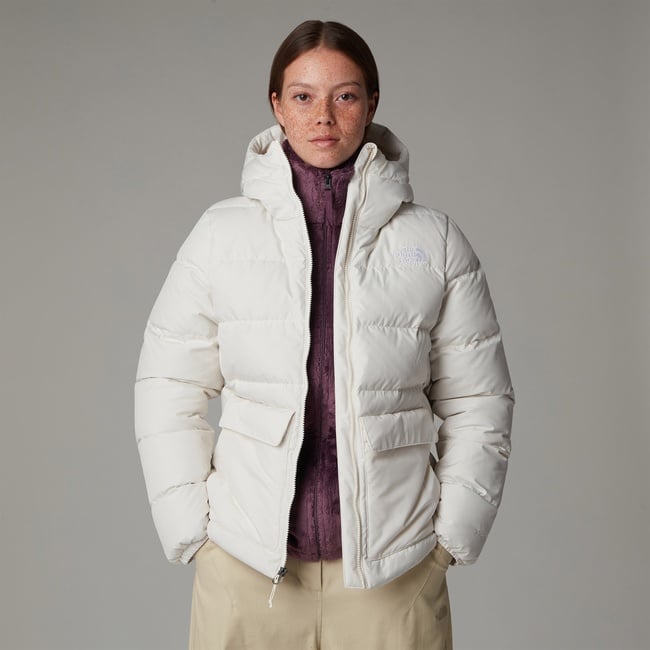  The North Face Gotham Kadın Beyaz Outdoor Mont