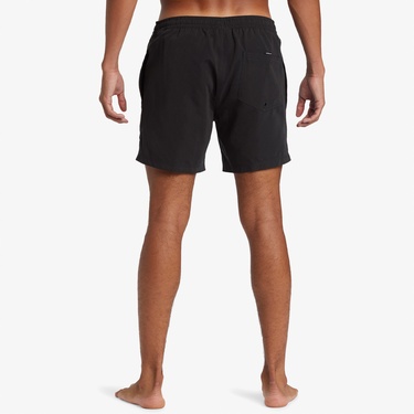  Quiksilver Everyday Solid 15 Erkek Siyah Mayo
