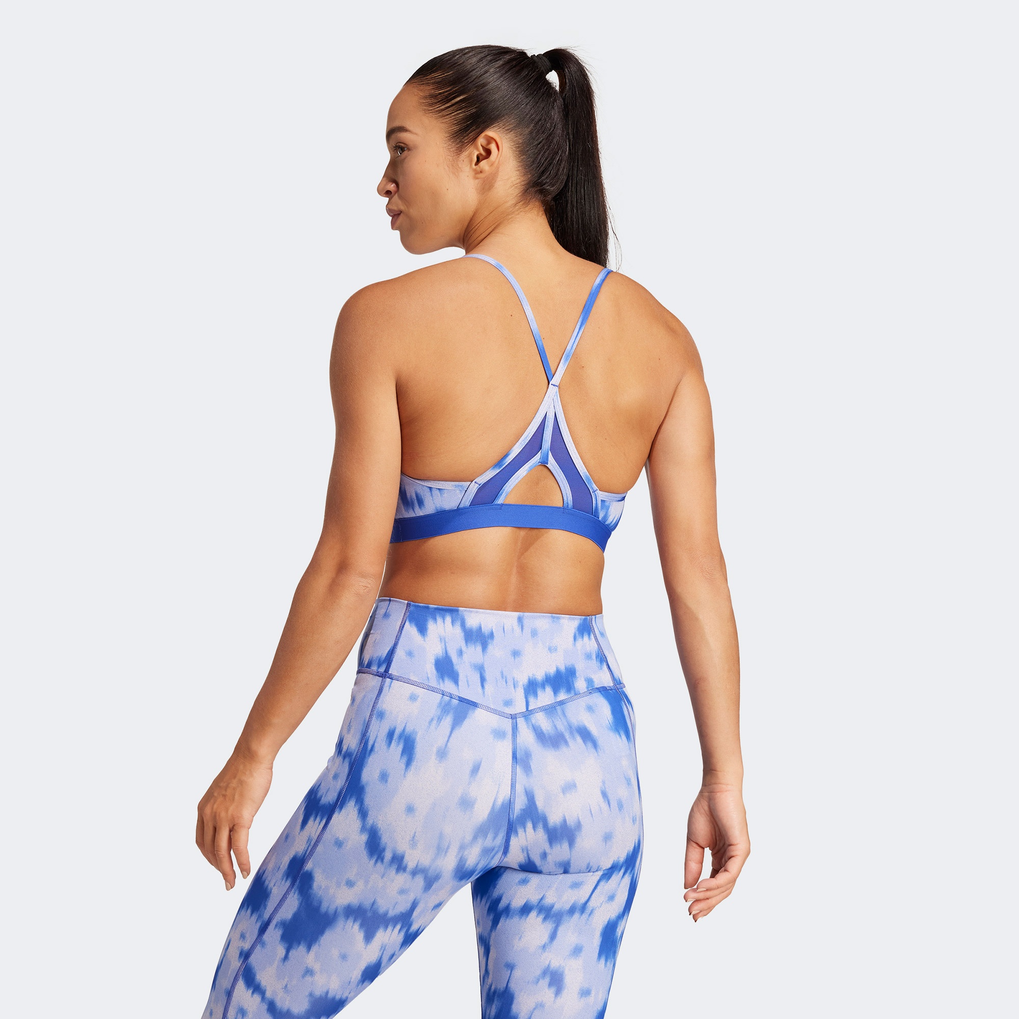 adidas Training Essentials Kadın Mavi Antrenman Bra