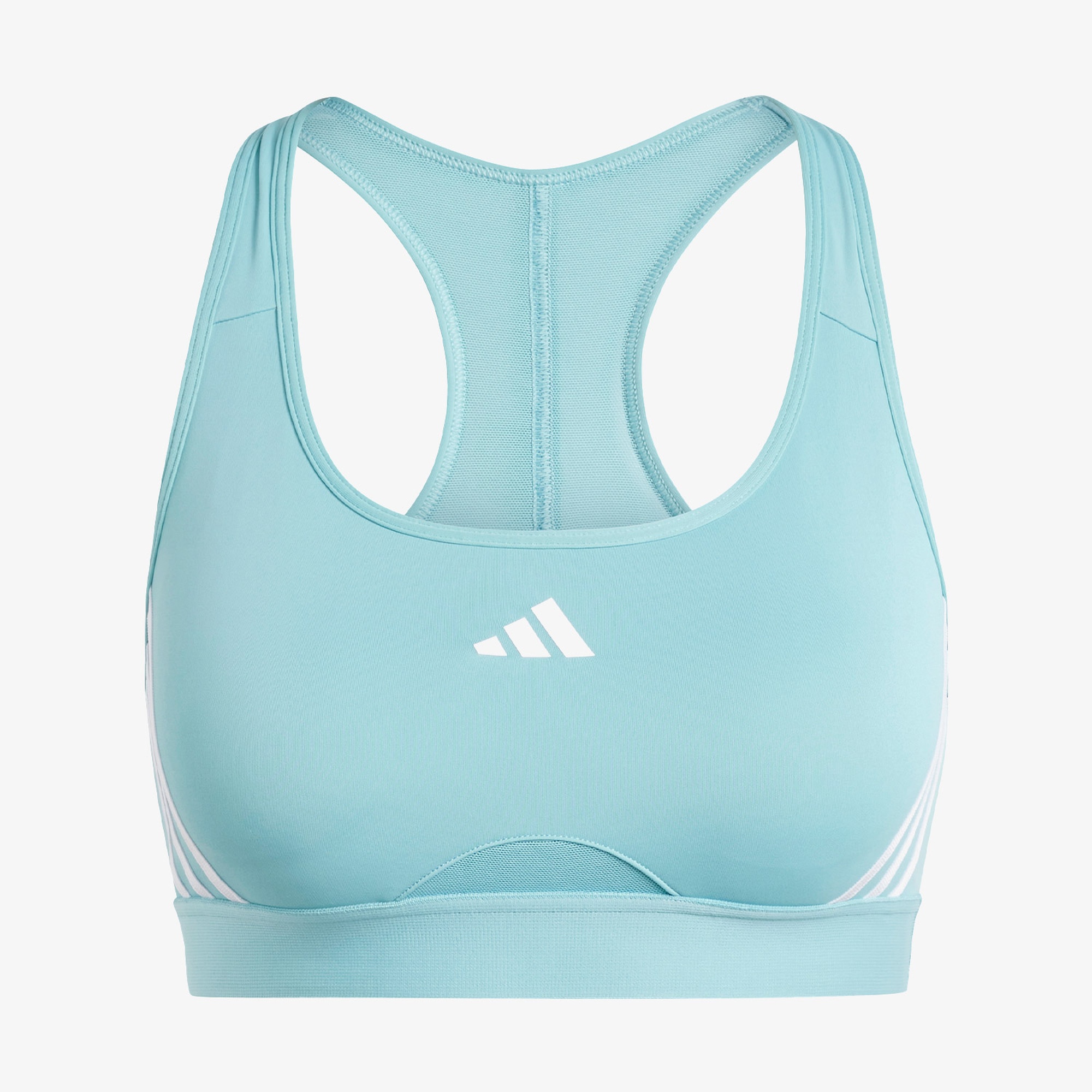 adidas Powerimpact Medium Support Kadın Mavi Antrenman Bra