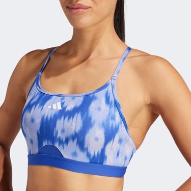  adidas Training Essentials Kadın Mavi Antrenman Bra