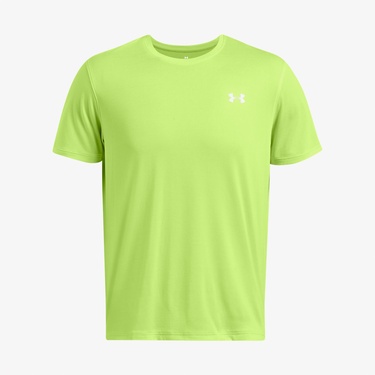  Under Armour Launch Erkek Yeşil Antrenman T-Shirt