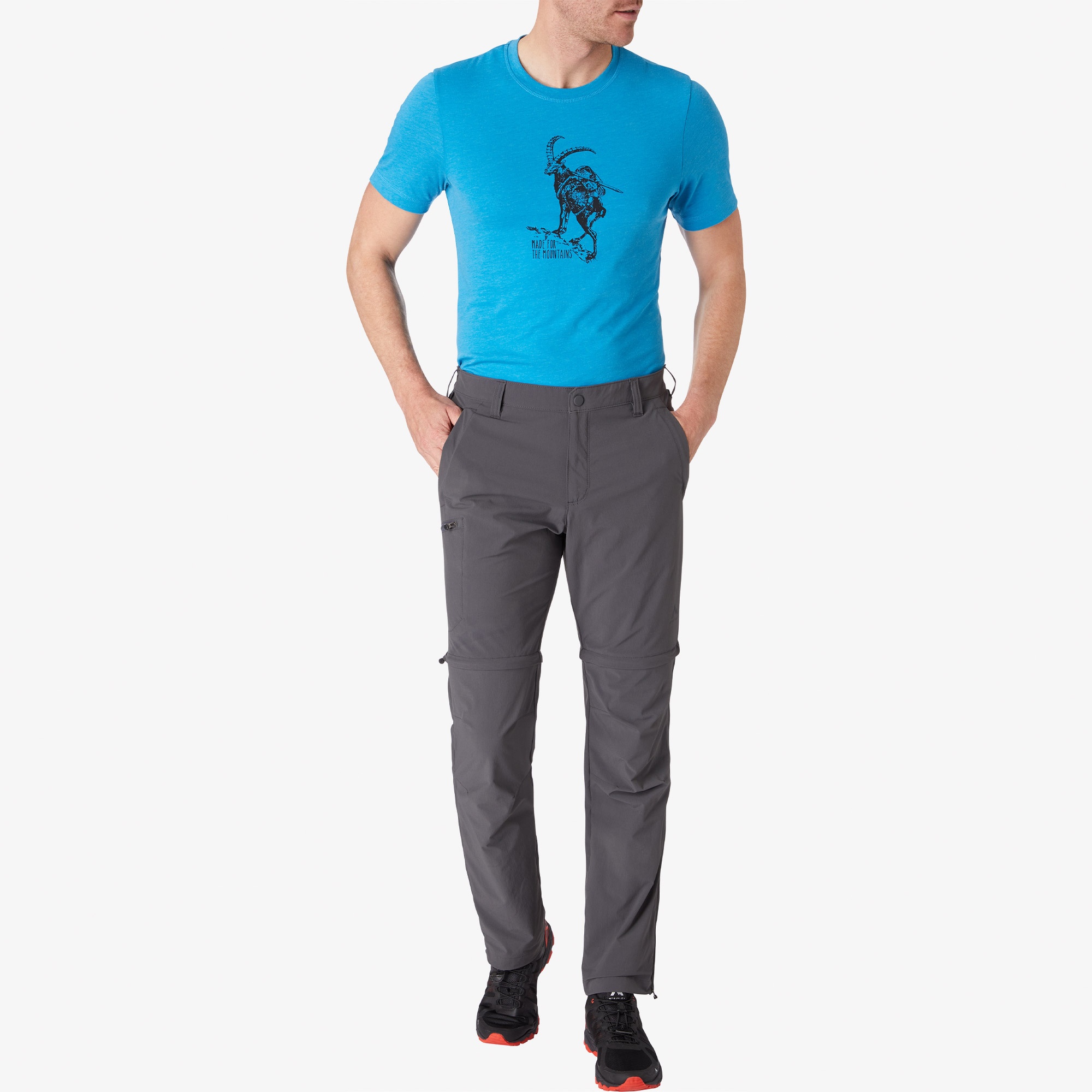 Mc Kinley Malloy II Erkek Gri Outdoor Pantolon