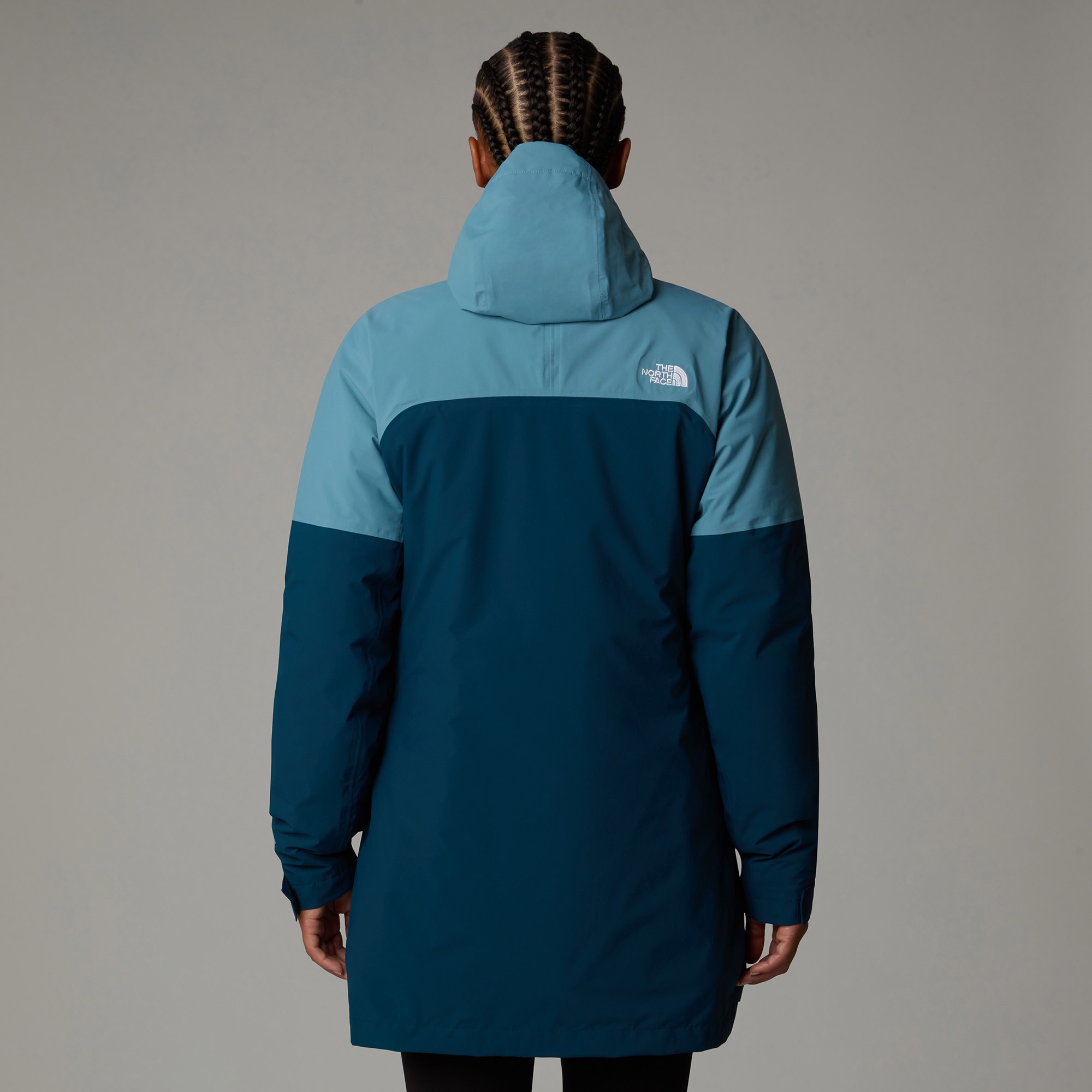 The North Face DryVent Triclimate 3in1 Kadın Mavi Outdoor Mont