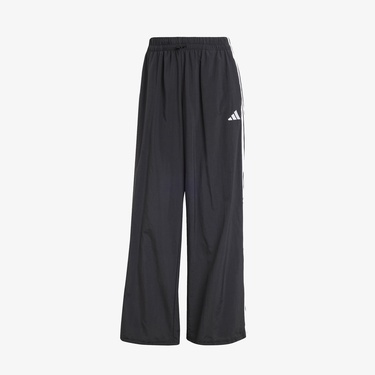  adidas Essentials 3 Striped Lifestyle Kadın Siyah Eşofman Altı