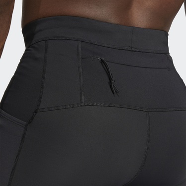  adidas Ultimate Hi Vis Erkek Siyah Koşu Taytı