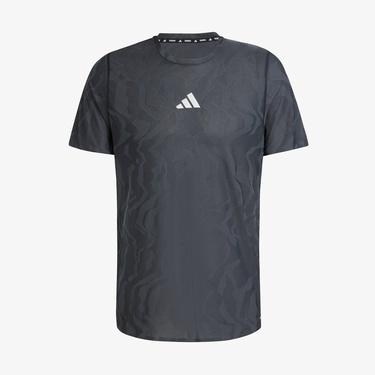  adidas Ultimate Engineered Climacool+ Erkek Siyah Koşu T-Shirt
