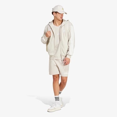  adidas Essentials Linear Single Jersey Erkek Bej Günlük Şort