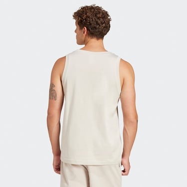  adidas Essentials Small Logo Erkek Beyaz Antrenman Atleti