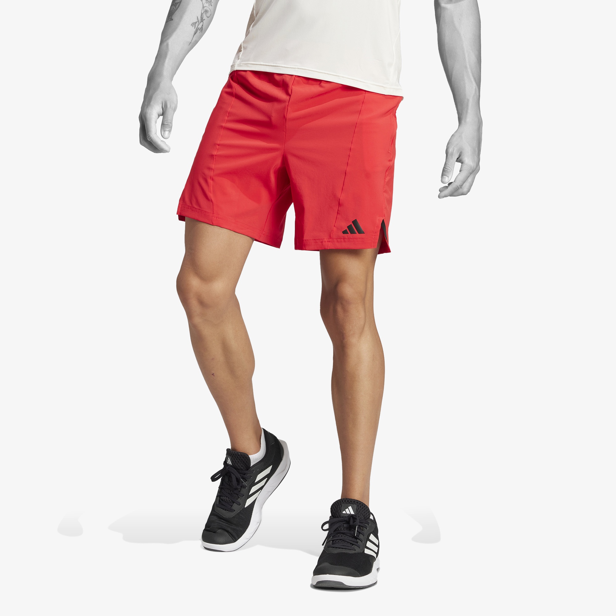 adidas Designed For Training Erkek Kırmızı Antrenman Şortu