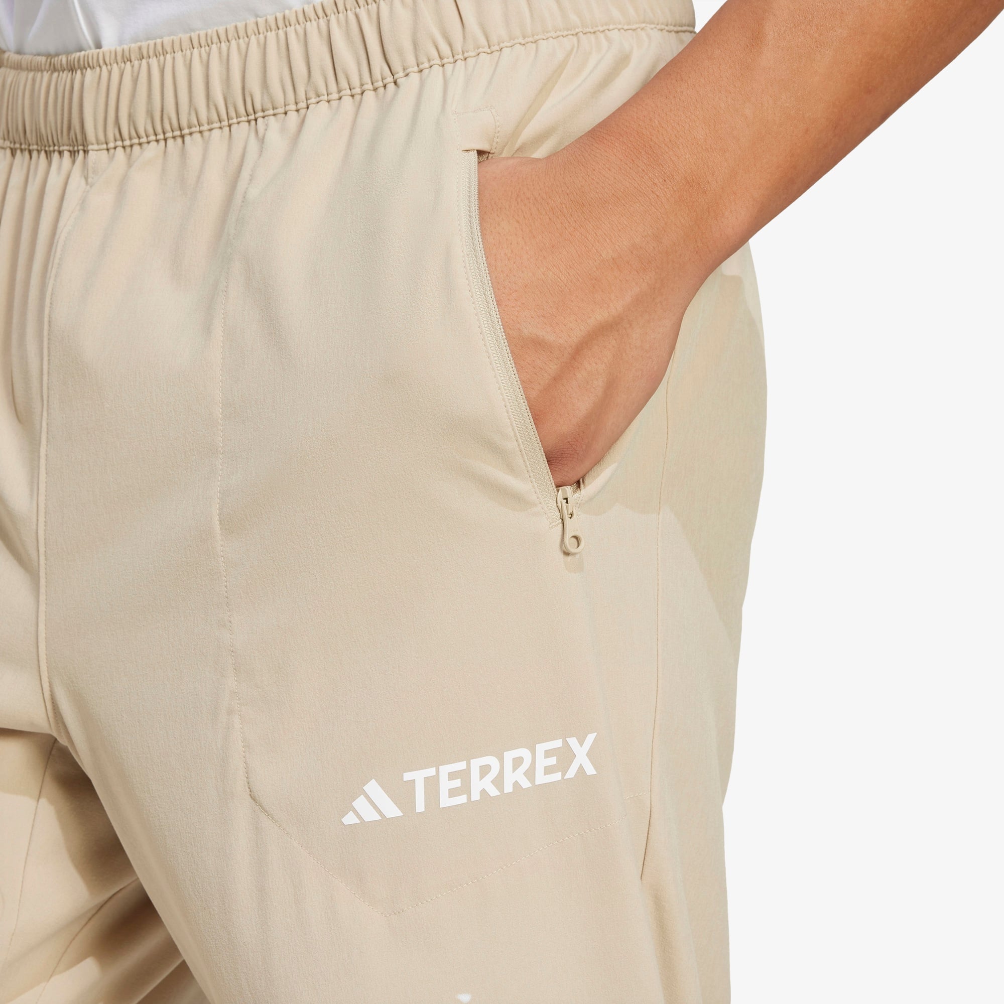 adidas Multi Essentials Strech Erkek Bej Eşofman Altı