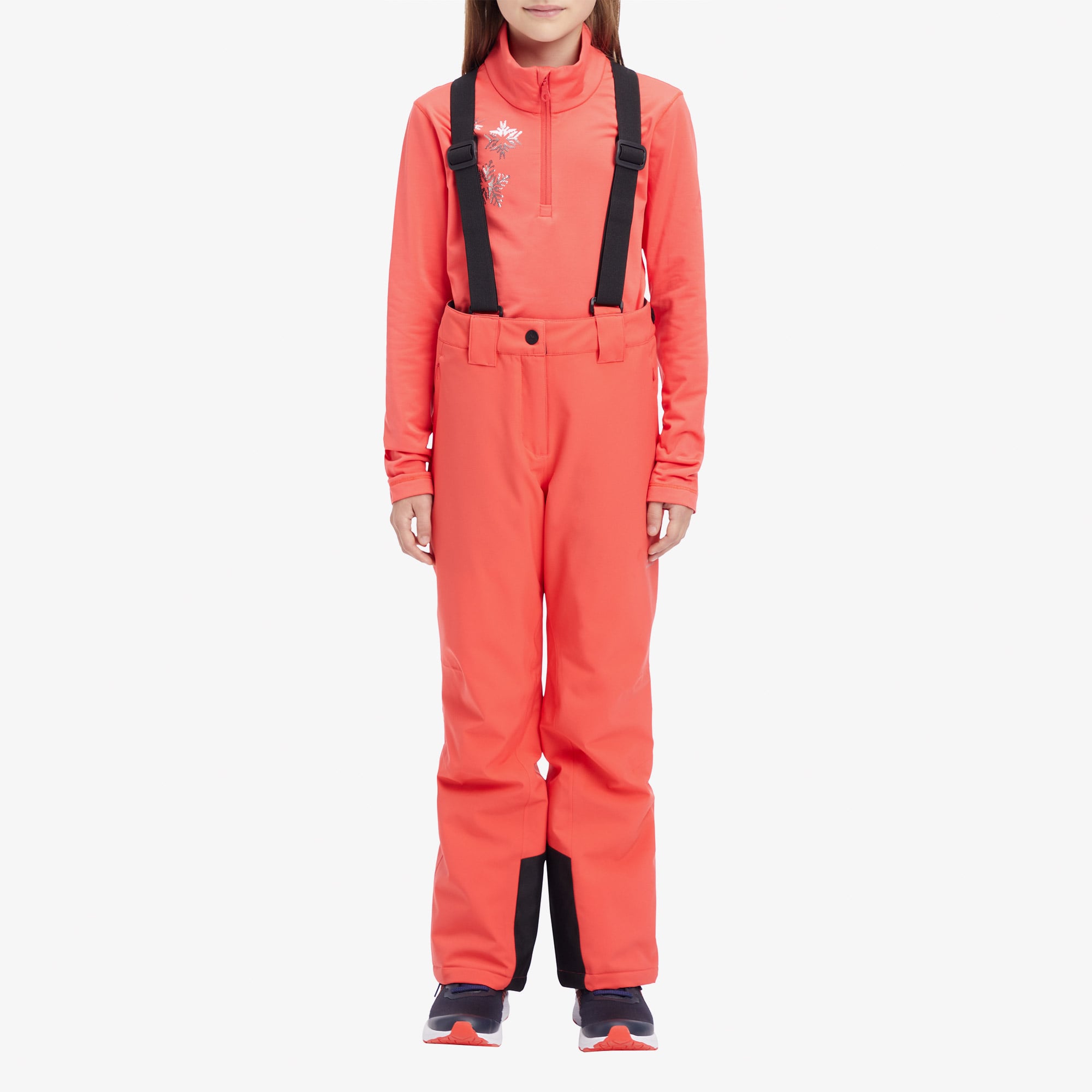  Mc Kinley Ellie II Çocuk Kırmızı Kayak Pantolonu