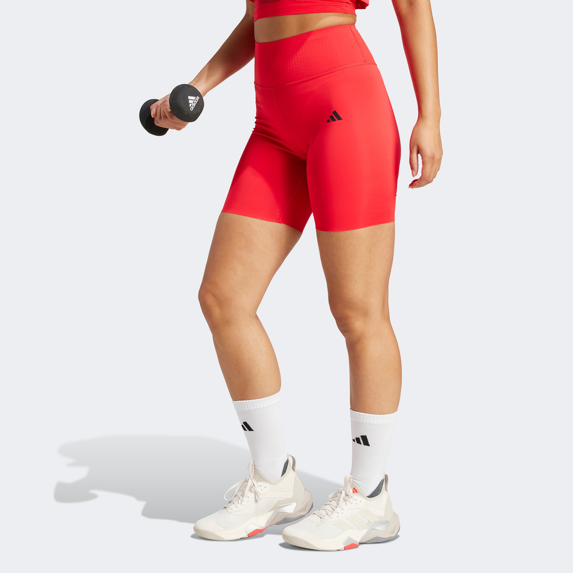 adidas Cool Intensity Biker Kadın Kırmızı Şort