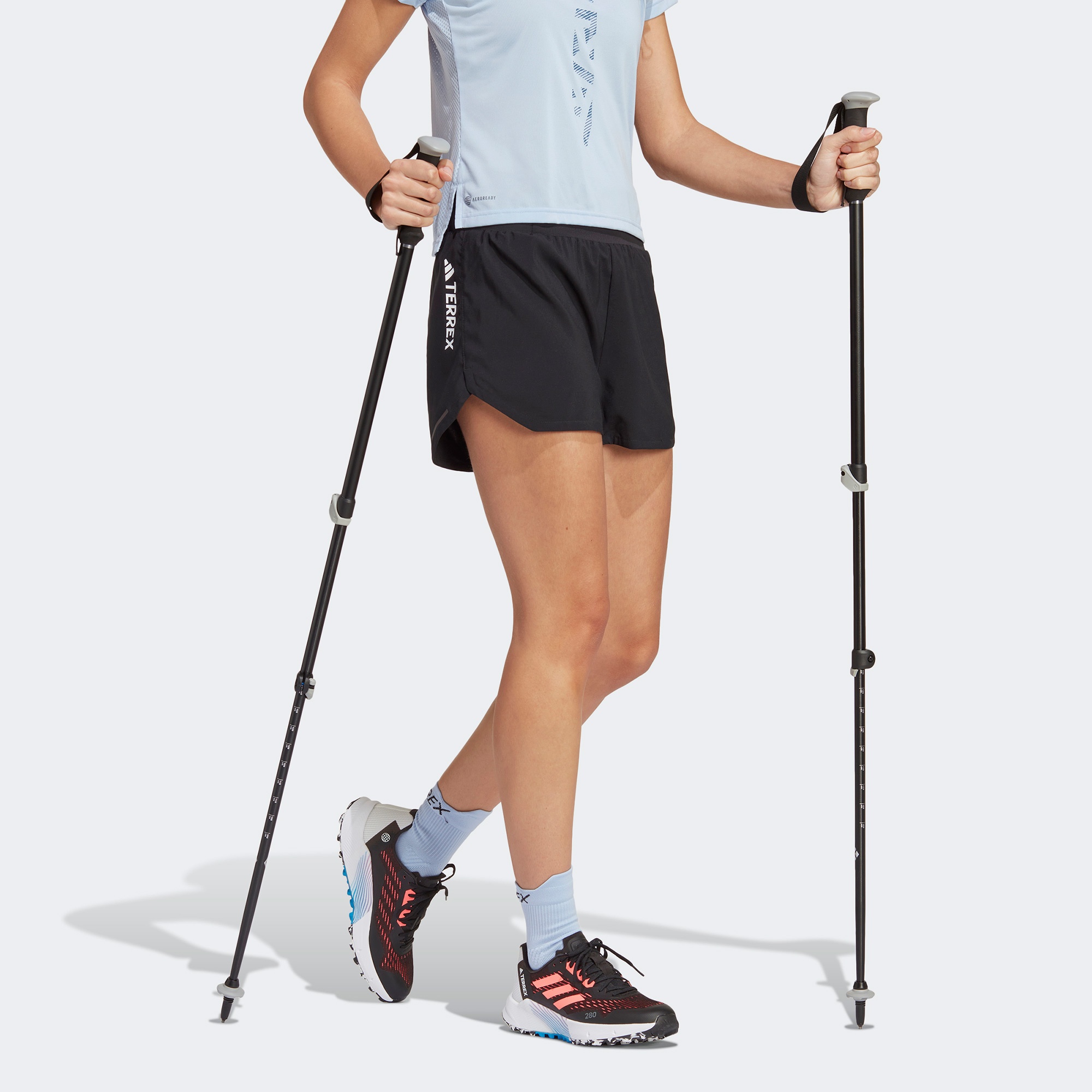 adidas Agravic Trail Running Kadın Siyah Koşu Şortu