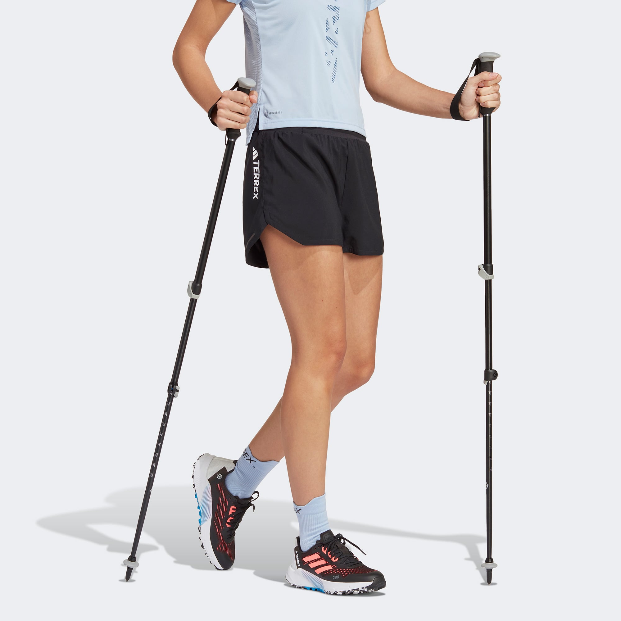  adidas Agravic Trail Running Kadın Siyah Koşu Şortu