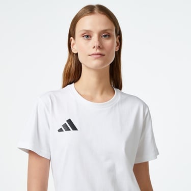  Adidas Team Türkiye Kadın Beyaz T-Shirt