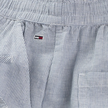  Tommy Jeans Linen Kadın Lacivert Pantolon
