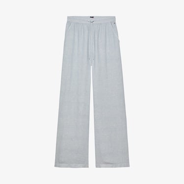  Tommy Jeans Linen Kadın Lacivert Pantolon