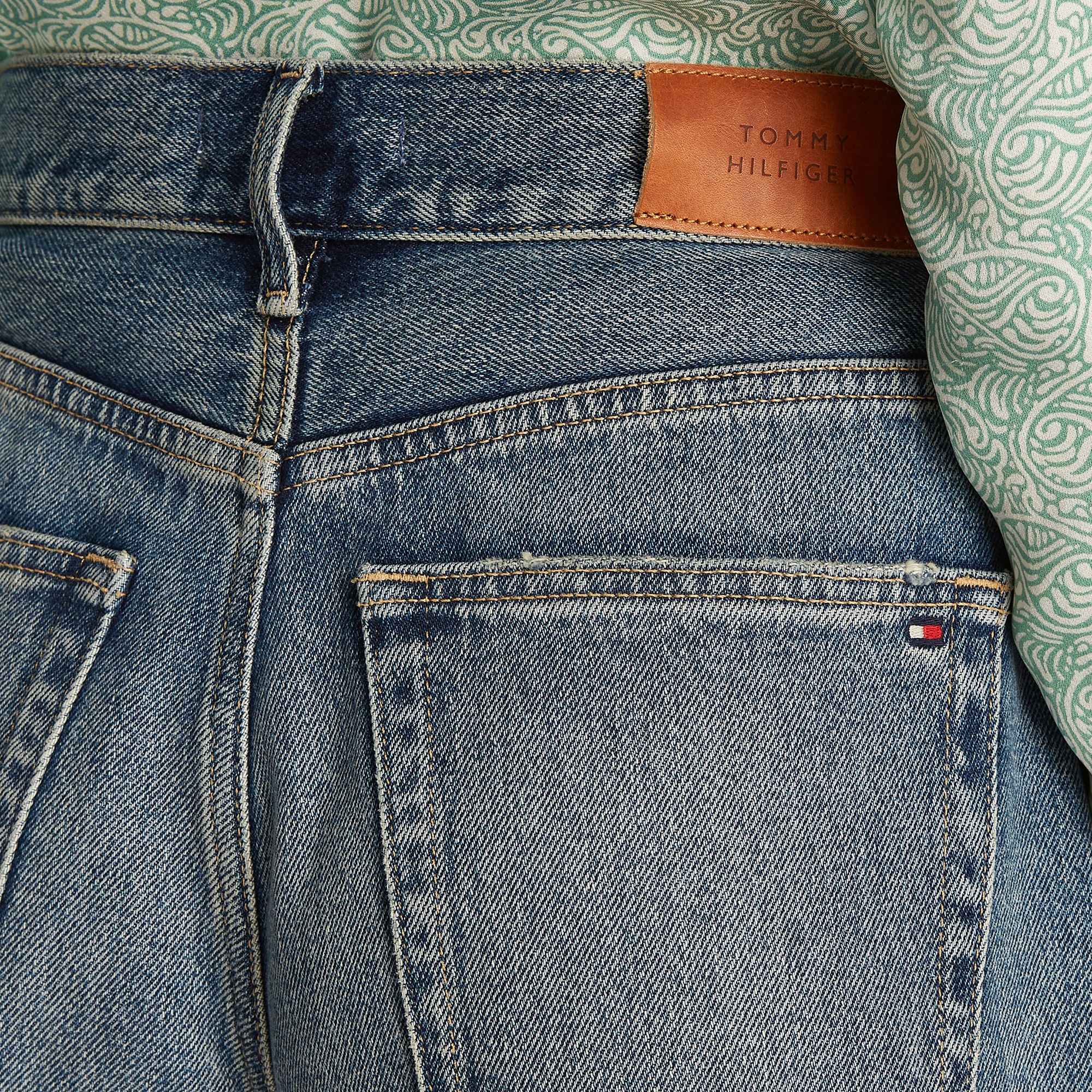 Tommy Hilfiger Mini Flare Kadın Lacivert Şort