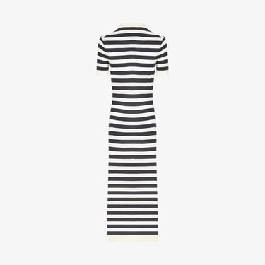  Tommy Hilfiger Co Lyocell Vis Kadın Beyaz Elbise