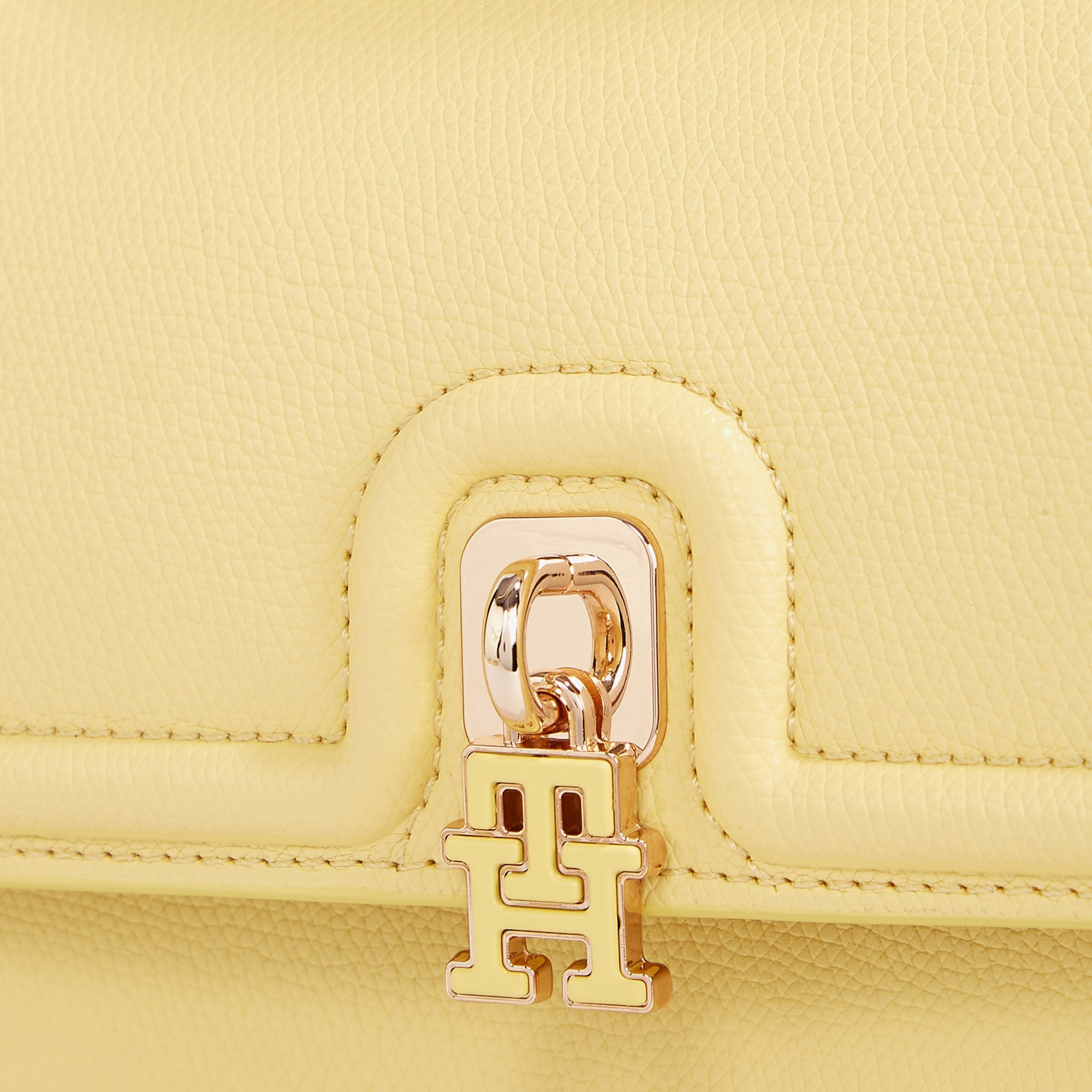 Tommy Hilfiger Eternity Mini Satchel Kadın Sarı El Çantası